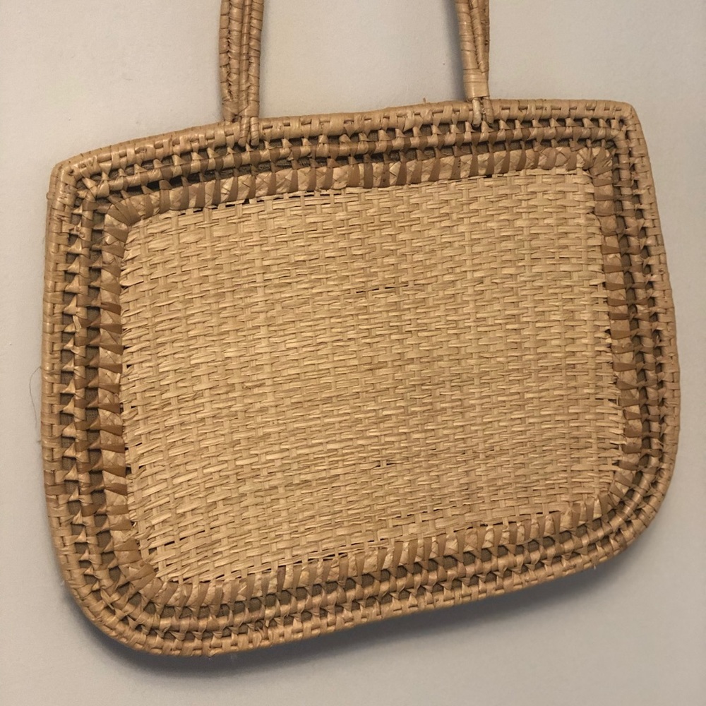 Vintage Straw Purse